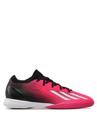 Adidas - adidas Buty X Speedportal.3 IN GZ5068 Różowy. Kolor: różowy. Materiał: skóra