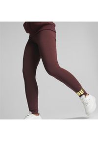 Legginsy damskie Puma ESS+ METALLIC. Kolor: fioletowy