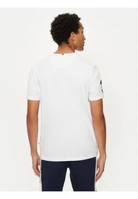 U.S. Polo Assn. T-Shirt MUP3311 Biały Slim Fit. Typ kołnierza: polo. Kolor: biały. Materiał: bawełna #4