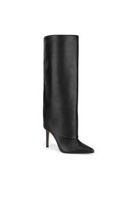 Nine West Kozaki SJ3645-2 Czarny. Kolor: czarny. Materiał: materiał #3