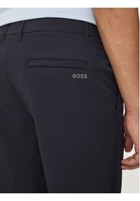 BOSS - Boss Szorty materiałowe S_Commuter 50504392 Granatowy Slim Fit. Kolor: niebieski. Materiał: bawełna