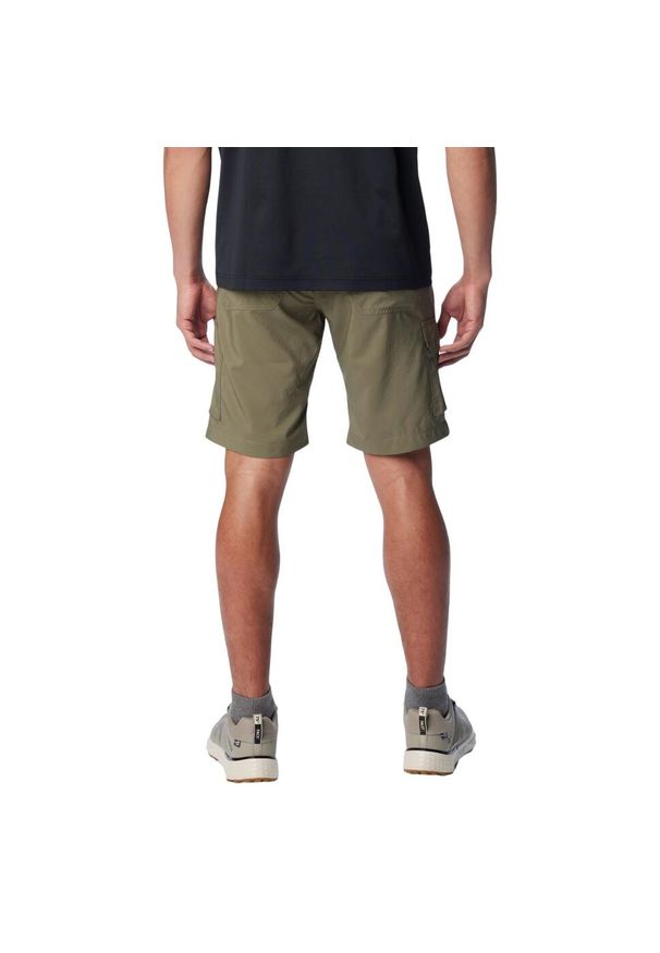 columbia - Spodenki sportowe męskie Silver Ridge Utility Cargo Shorts. Kolor: zielony. Materiał: poliester. Sport: turystyka piesza
