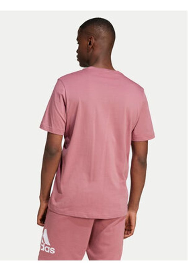 Adidas - adidas T-Shirt Essentials Small Logo IX0120 Różowy Regular Fit. Kolor: różowy. Materiał: bawełna