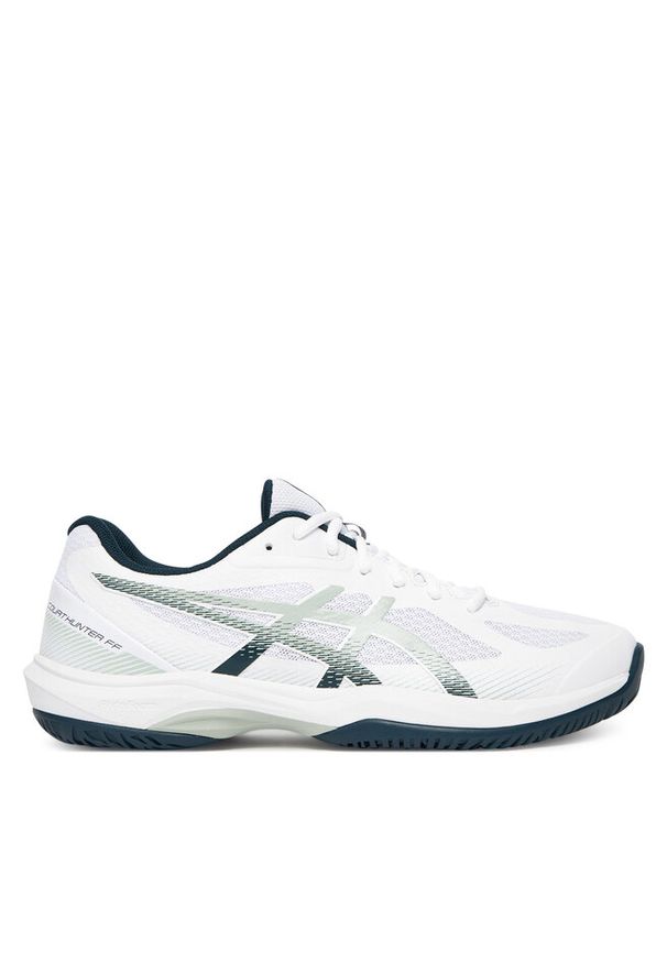 Buty halowe Asics. Kolor: biały
