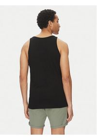 Jack & Jones - Jack&Jones Tank top Varenna 12275464 Czarny Regular Fit. Kolor: czarny. Materiał: bawełna