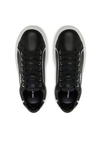 Karl Lagerfeld - KARL LAGERFELD Sneakersy KL64020 Czarny. Kolor: czarny. Materiał: skóra #4