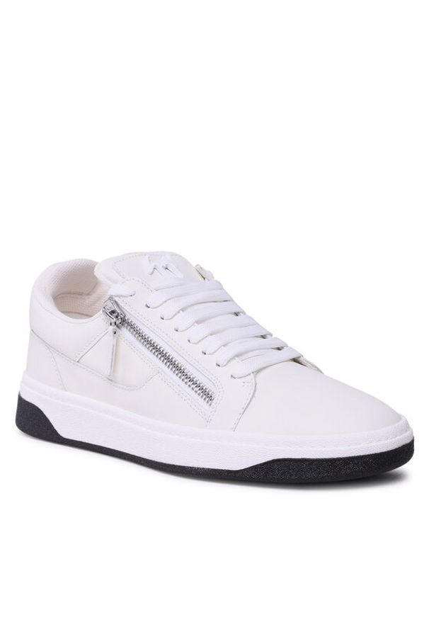 Giuseppe Zanotti Sneakersy RM30035 Biały. Kolor: biały. Materiał: skóra