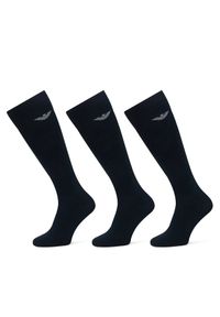 Skarpety długie Emporio Armani Underwear. Kolor: niebieski #1