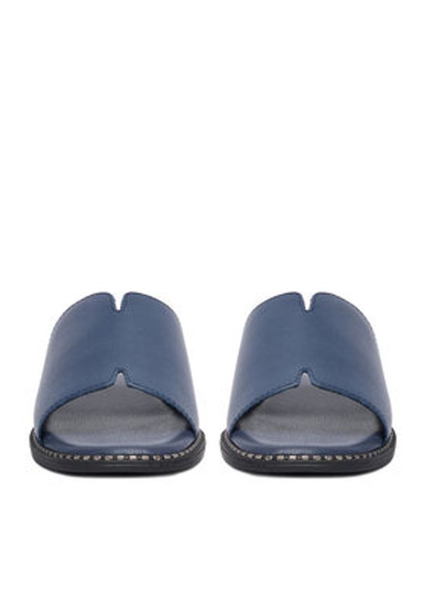 Lasocki Klapki CEO-RST-KM215-01 Granatowy. Kolor: niebieski. Materiał: skóra