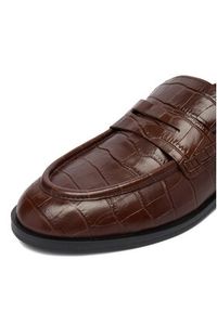 Gino Rossi Lordsy EO-MANU-25550PE Brązowy. Kolor: brązowy. Materiał: skóra #4