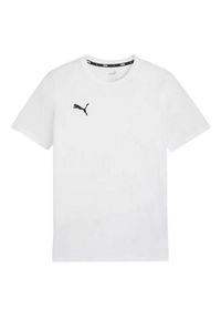 Puma - Męska Koszulka Team Goal Casuals. Kolor: biały. Sport: turystyka piesza