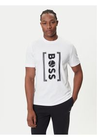 BOSS T-Shirt Iconic TL 50543905 Biały Relaxed Fit. Kolor: biały. Materiał: bawełna