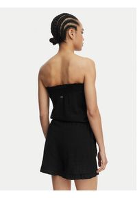 Banana Moon Kombinezon Wayan Tafalia MWW01 Czarny Regular Fit. Kolor: czarny. Materiał: bawełna #3