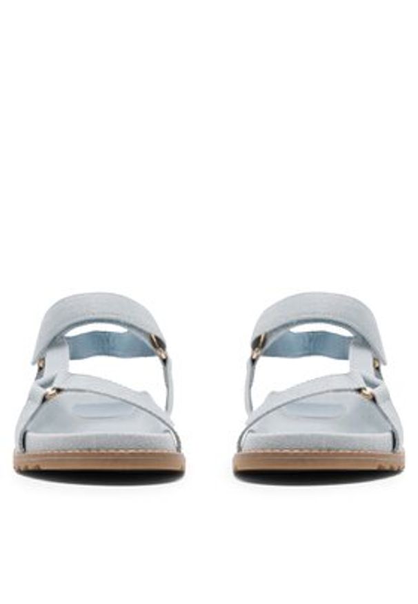 Jenny Fairy Sandały LYN KL H305-8 Błękitny. Kolor: niebieski. Materiał: materiał