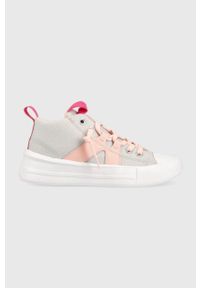 Converse trampki dziecięce kolor różowy. Nosek buta: okrągły. Zapięcie: sznurówki. Kolor: różowy. Materiał: guma #1