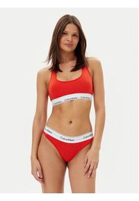 Calvin Klein Underwear Biustonosz top 0000F3785E Czerwony. Kolor: czerwony. Materiał: bawełna #6