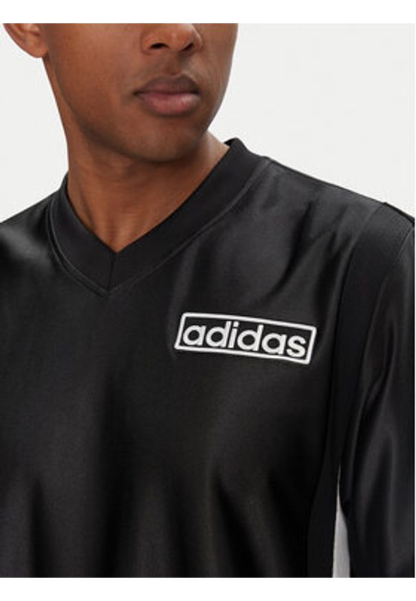 Adidas - adidas T-Shirt Adibreak JD4247 Czarny Loose Fit. Kolor: czarny. Materiał: syntetyk