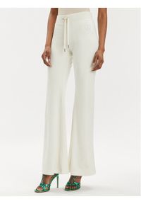 Juicy Couture Spodnie dresowe Rodeo Layla JCBBJ223823 Écru Regular Fit. Materiał: syntetyk #1