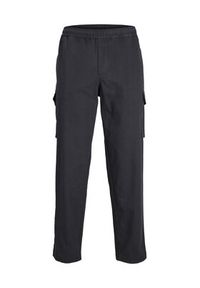 Jack & Jones - Jack&Jones Spodnie materiałowe 12237534 Czarny Wide Leg. Kolor: czarny. Materiał: bawełna #7