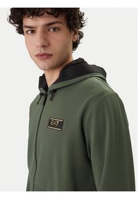 EA7 Emporio Armani Bluza 7M001335 AF16658 U7260 Zielony Regular Fit. Kolor: zielony. Materiał: syntetyk #3