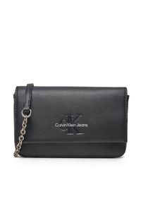 Torebka Calvin Klein Jeans. Kolor: czarny