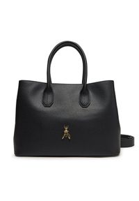 Patrizia Pepe Saszetka 317206 Czarny. Kolor: czarny. Materiał: skórzane