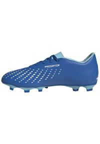 Adidas - Buty piłkarskie adidas Predator Accuracy.4 FxG M GZ0010 niebieskie. Zapięcie: sznurówki. Kolor: niebieski. Materiał: syntetyk, guma. Sport: piłka nożna
