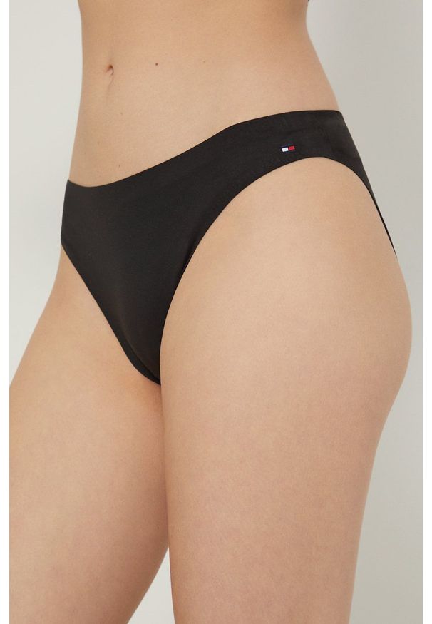 TOMMY HILFIGER - Tommy Hilfiger figi kolor czarny. Kolor: czarny