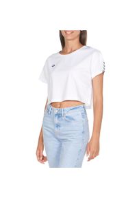 Koszulka treningowa dla kobiet Arena Corinne Team Icons. Kolor: wielokolorowy, biały, czarny. Sezon: lato #2