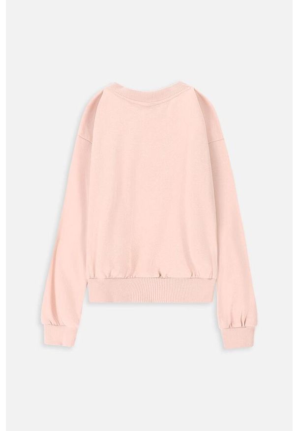 Lemon Explore - Bluza sportowa dla dzieci Lemon Exlopre ZL3 bufiasty rękaw. Kolor: różowy. Materiał: bawełna