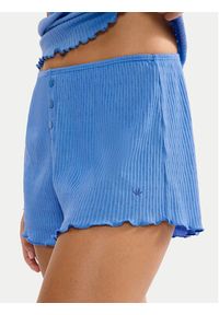 Triumph Szorty piżamowe Mix & Match 10227205 Niebieski Regular Fit. Kolor: niebieski. Materiał: bawełna #2