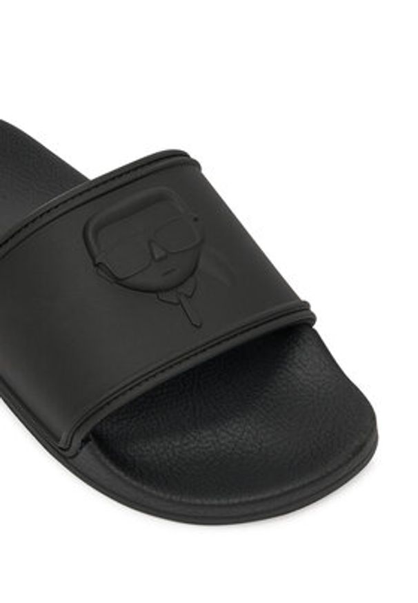 Karl Lagerfeld - KARL LAGERFELD Klapki Kondo 2.0 KL80919M Czarny. Kolor: czarny. Materiał: syntetyk