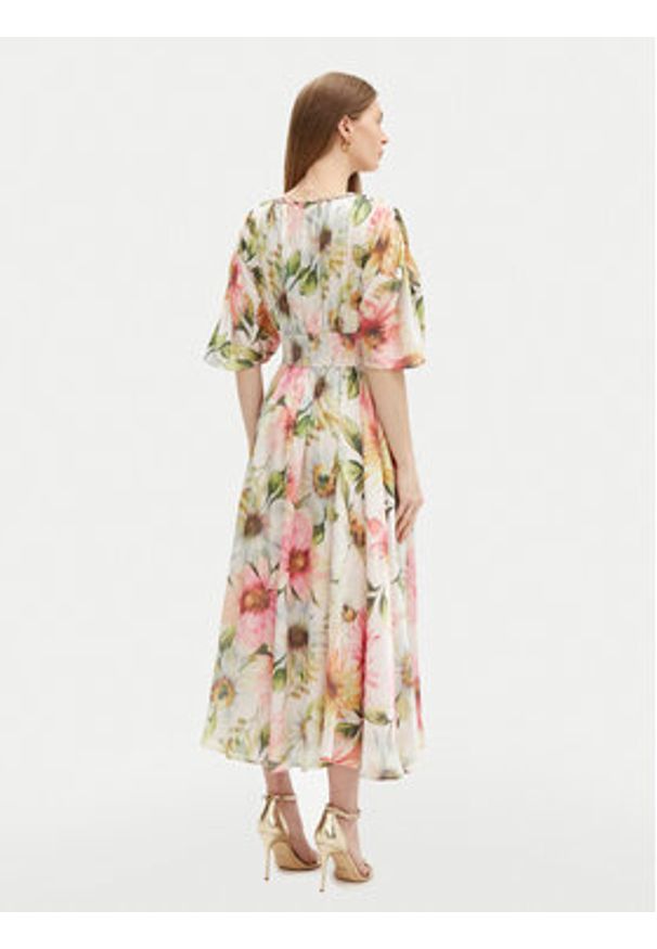 Guess Sukienka codzienna W5PK1Z WHHF0 Kolorowy Regular Fit. Okazja: na co dzień. Materiał: syntetyk. Wzór: kolorowy. Typ sukienki: proste. Styl: casual