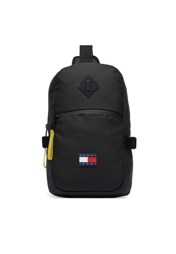 Tommy Jeans Saszetka Tjm Daily Elevated Sling Bag AM0AM14216 Czarny. Kolor: czarny. Materiał: skóra
