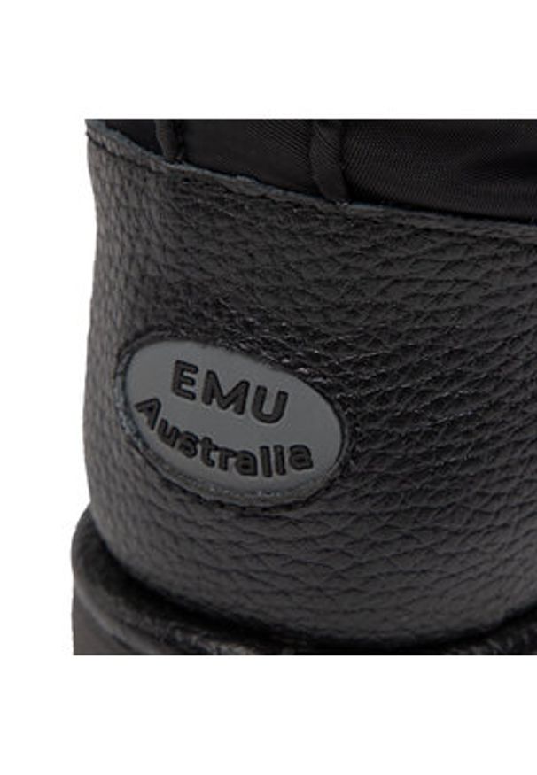 EMU Australia Śniegowce Roth K12360 Czarny. Kolor: czarny. Materiał: materiał