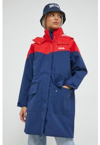 Fila kurtka damska kolor granatowy przejściowa. Kolor: niebieski #1