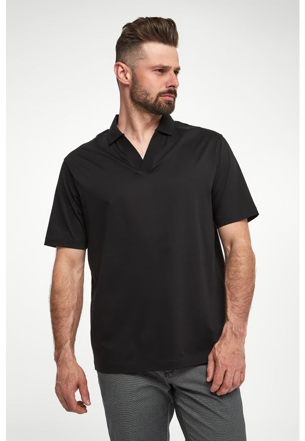 Armani Exchange - Polo męskie ARMANI EXCHANGE. Typ kołnierza: polo