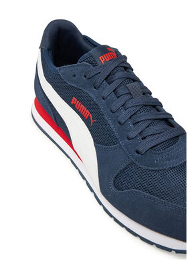 Puma Sneakersy ST MILER Club 401622 15 Granatowy. Kolor: niebieski. Materiał: skóra, zamsz