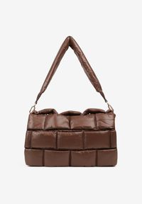 Renee - Brązowa Torebka na Ramię Typu Puffer Bag Norriva. Kolor: brązowy. Materiał: pikowane. Styl: elegancki. Rodzaj torebki: na ramię