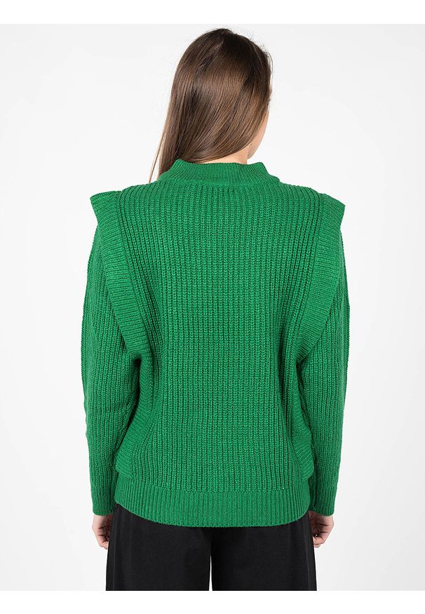 Silvian Heach Sweter | PGA22137LU | Kobieta | Zielony. Kolor: zielony. Materiał: nylon, akryl, bawełna. Wzór: aplikacja, ze splotem