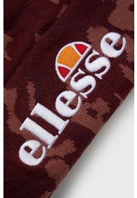 Ellesse Czapka kolor fioletowy z cienkiej dzianiny. Kolor: fioletowy. Materiał: dzianina #3