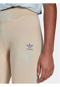 Adidas - adidas Legginsy HL6618 Kolorowy Slim Fit. Materiał: bawełna. Wzór: kolorowy #3