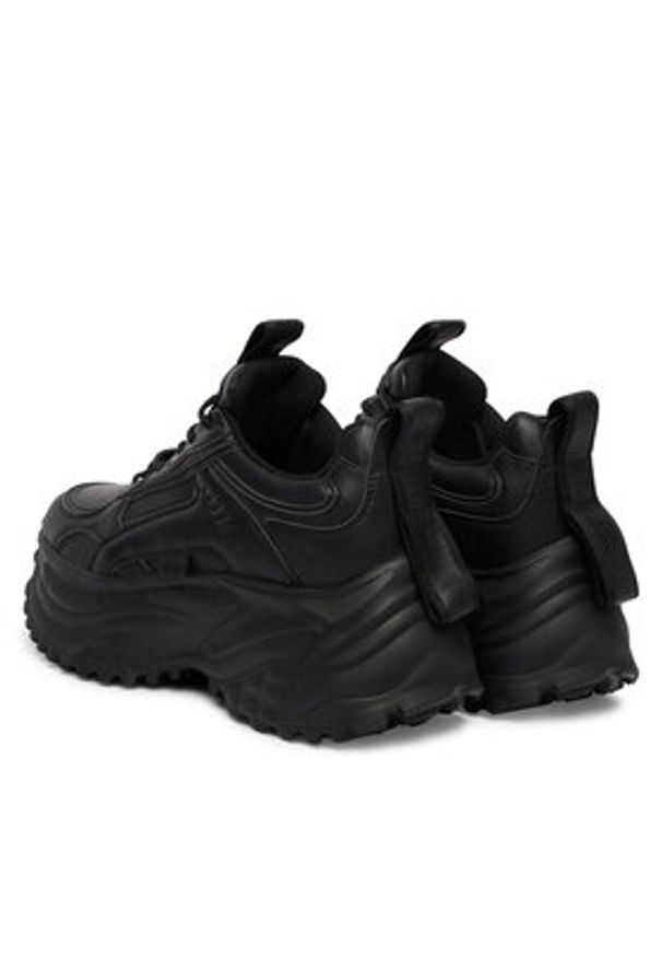 Buffalo Sneakersy Turbo One 1636744 Czarny. Kolor: czarny. Materiał: materiał