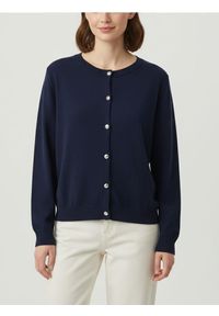 Sinsay - Kardigan z guzikami - granatowy. Kolor: niebieski #1