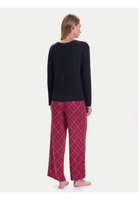 Lauren Ralph Lauren - LAUREN RALPH LAUREN Piżama ILN72466F Czarny Regular Fit. Kolor: czarny. Materiał: bawełna