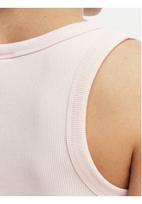 Guess Top V6GP07 K2987 Różowy jasny Slim Fit. Kolor: różowy. Materiał: wiskoza #4