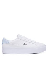 Lacoste Sneakersy 51CFA0042 1T3 Biały. Kolor: biały. Materiał: materiał #1