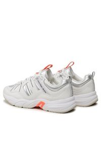 Calvin Klein Jeans Sneakersy Retro Tennis Laceup YM0YM00699 Biały. Kolor: biały. Materiał: skóra #4