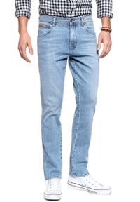 Wrangler - WRANGLER SPODNIE MĘSKIE TEXAS SLIM BLUEGENICS W12SP1136 112126512 #1