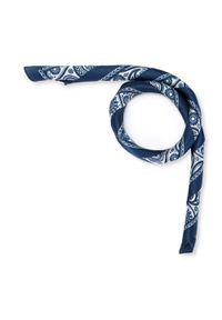 Wittchen - Damska apaszka jedwabna wzorzysta duża. Okazja: na spotkanie biznesowe, na co dzień. Kolor: brązowy, wielokolorowy, czerwony. Materiał: jedwab. Sezon: lato. Styl: casual, elegancki, biznesowy #2